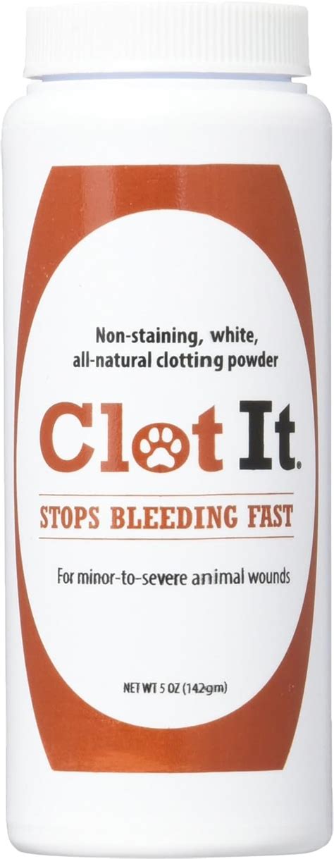 Amazon.com : ClotIt Veterinary Blood Stopping Powder : Pet.